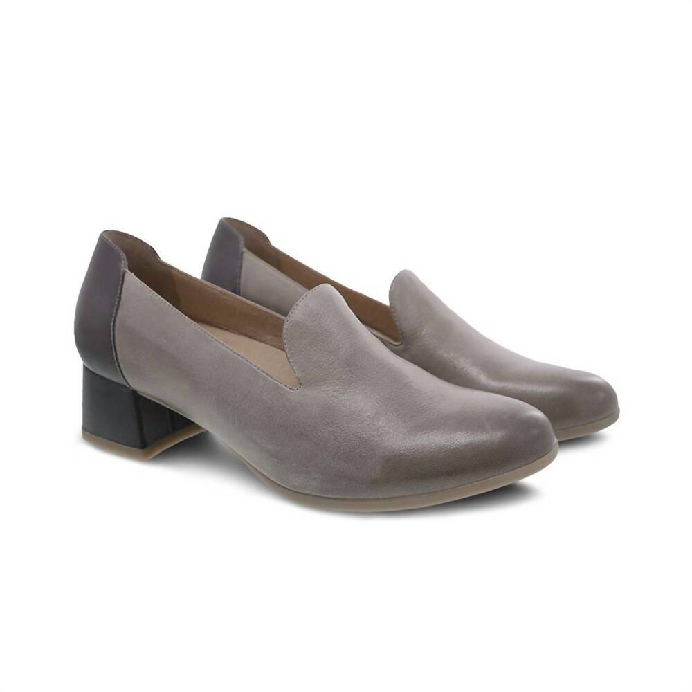 NEW DANSKO women's preston slip on heel in stone